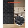 VEVOR 3D-Wandpaneele, 33er-Set 30x30 cm PVC-Moderne minimalistische Wandverkleidung, 2,97 m² – Bild 2