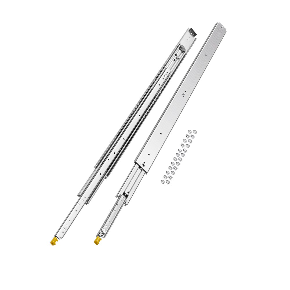 VEVOR Schubladenführung mit Vollauszug, 1321 mm, 1 Paar, Tragkraft 226,8 kg