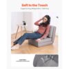 VEVOR Umwandelbares Bodensofa Schlafsofa, faltbares Sofa für Wohnzimmer und Schlafzimmer, grau – Bild 3