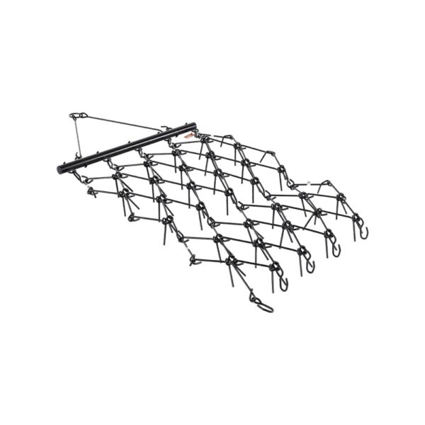 VEVOR Schleppegge, 1707x1219mm, Wiesenegge mit 80 scharfen Zähnen, geeignet für ATV- & UTV-Traktor