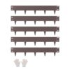 VEVOR Rasenkante, 5er Pack, 990x181x1,5 mm, biegbare Beetumrandung, robuste Gartenpalisade