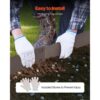 VEVOR Rasenkante, 5er Pack, 990x181x1,5 mm, biegbare Beetumrandung, robuste Gartenpalisade – Bild 5