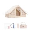 VEVOR Aufblasbare Zelte für Camping 3x2x2m, 3–5 Personen, 2 Türen & 2 Netzfenstern