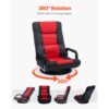 VEVOR drehbarer Boden Gamingstuhl mit Armlehnen (360° drehbar) Bodensofa mit 6 einstellbaren Positionen – Bild 5 VEVOR drehbarer Boden Gamingstuhl mit Armlehnen (360° drehbar) Bodensofa mit 6 einstellbaren Positionen – Bild 5