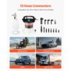VEVOR Bremsenentlüfter Set 3 L Bremsflüssigkeitsabsauger mit 1 L Siphon-Nachfüllflasche – Bild 4