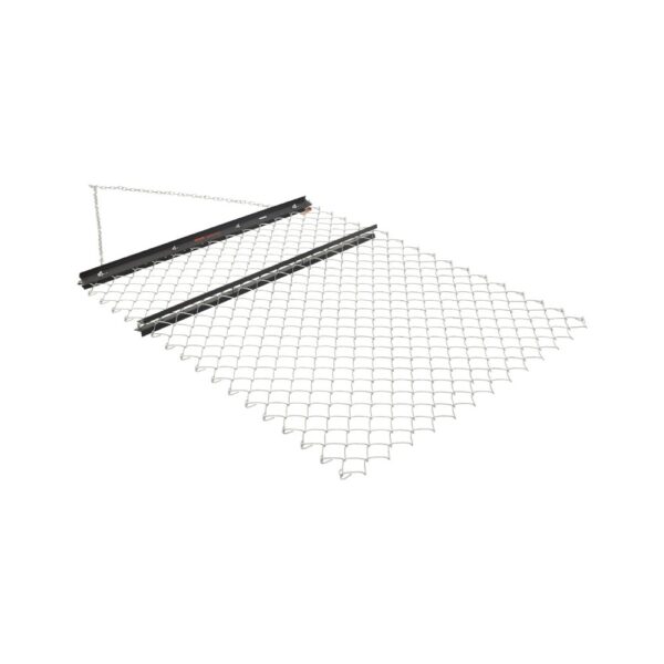 VEVOR Schleppegge, 1520x1240x57mm, Kettenegge aus Q235-Stahl, Wiesenegge für Kiesauffahrten
