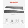 VEVOR Beeteinfassung, 8 Packungen à 183 cm, Rasenkante aus Aluminiumlegierung – Bild 5