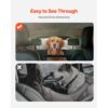 VEVOR Hunde Autobarriere 1415 mm Trennwand Hundegitter zur Montage an Vordersitzen Autoschutzgitter – Bild 4