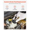 VEVOR Brake Master Entlüfterset 12-tlg. professionelles Bremsentlüfter-Adapterset mit komplettem Set und Griff – Bild 2