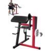 VEVOR Preacher Curl Bank, 2 in 1 Bizeps-Curlbank und Trizeps-Extension-Maschine, Krafttrainingsbank