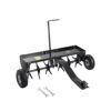 VEVOR Aerifizierer 1275x980x885 mm, Rasenbelüfter mit Universalkupplung, Anhängebelüfter mit Eisenspikes
