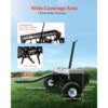 VEVOR Aerifizierer 1275x980x885 mm, Rasenbelüfter mit Universalkupplung, Anhängebelüfter mit Eisenspikes – Bild 2