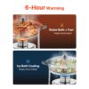VEVOR Chafing Dish Buffet Speisenwärmer mit 4 Behältern in voller Größe (4,7 L pro) – Bild 2
