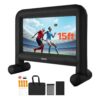 VEVOR aufblasbare Filmleinwand Projektion Beamer Leinwand aus 600D, 16:9