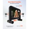 VEVOR aufblasbare Filmleinwand Projektion Beamer Leinwand aus 600D, 16:9 – Bild 4