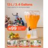 VEVOR Getränkespender (13 L) für Partys, Limonade Eistee selbstgemachte Getränke Spender – Bild 2