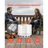 VEVOR Standfuß für Feuerschale φ587 x 99 mm, Zubehör für Outdoor Feuerstelle – Bild 3