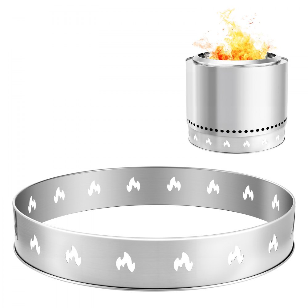 VEVOR Standfuß für Feuerschale φ587 x 99 mm, Zubehör für Outdoor Feuerstelle