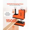 VEVOR Stangenklemmen für Holzbearbeitung 2 Stk. 762 mm Öffnung, F-Klemme mit 680 kg Belastungsgrenze – Bild 4