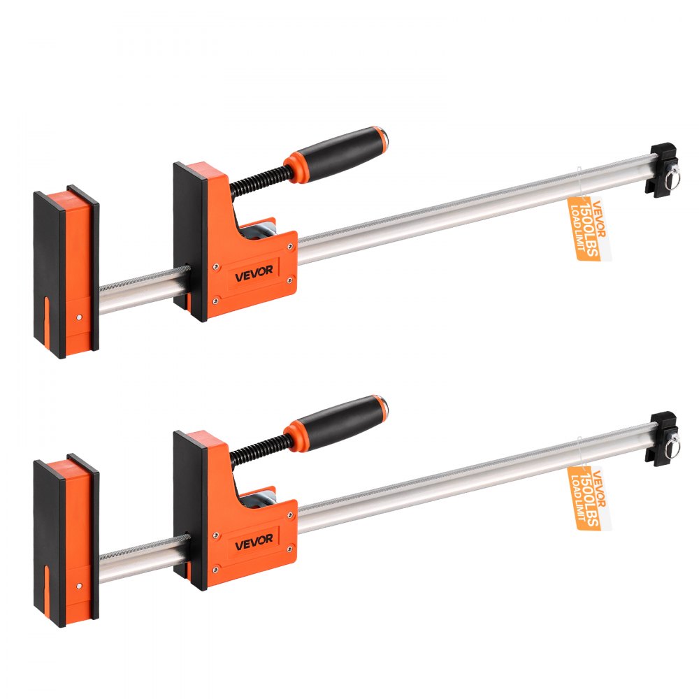 VEVOR Stangenklemmen für Holzbearbeitung 2 Stk. 914 mm Öffnung, F-Klemme mit 680 kg Belastungsgrenze