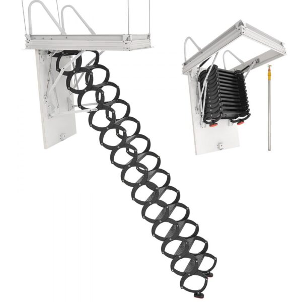 VEVOR Dachbodenleiter, Tragkraft 299,4 kg