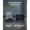 VEVOR Schiebetorantrieb, 280 W Solar Toröffner für Türen bis zu 20 m und 800 kg – Bild 5