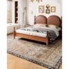 VEVOR Flächenteppich, 2743x3658 mm Kurzflor, waschbarer Teppich, Innenmatte für Schlafzimmer – Bild 4