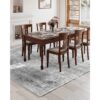 VEVOR Wohnzimmerteppich, 2743 x 3658 mm Kurzflor, waschbarer Flächenteppich im Boho-Stil – Bild 5 VEVOR Wohnzimmerteppich, 2743 x 3658 mm Kurzflor, waschbarer Flächenteppich im Boho-Stil – Bild 5