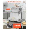 VEVOR elektrische Pizzateigpresse 355,6 mm Gebäck-Pressplatte, Brotpresse 390 W aus Edelstahl, 260 Stk./h – Bild 2