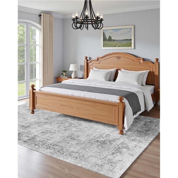 VEVOR Teppich, 1829x2743 mm Kurzflor, waschbarer Teppich, rutschfester Wohnzimmerteppich im Boho-Stil – Bild 4 VEVOR Teppich, 1829x2743 mm Kurzflor, waschbarer Teppich, rutschfester Wohnzimmerteppich im Boho-Stil – Bild 4