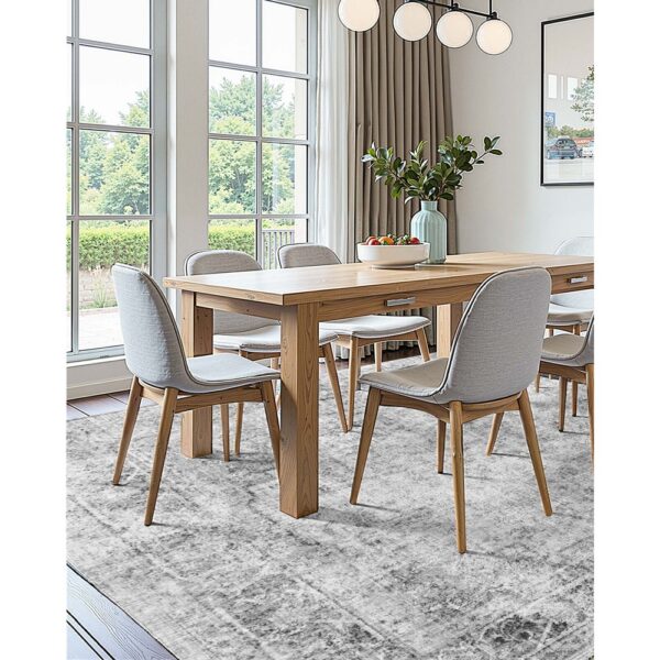 VEVOR Teppich, 1829x2743 mm Kurzflor, waschbarer Teppich, rutschfester Wohnzimmerteppich im Boho-Stil – Bild 5 VEVOR Teppich, 1829x2743 mm Kurzflor, waschbarer Teppich, rutschfester Wohnzimmerteppich im Boho-Stil – Bild 5