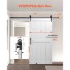 VEVOR Schiebetür im Scheunenstil Schiebetürsystem (1067 x 2134 mm) aus hochfesten MDF-Platten – Bild 2