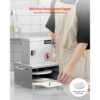 VEVOR elektrische Pizzateigpresse mit 15,24 cm Gebäck-Pressplatte, Brotpresse aus Edelstahl, Pizza-Teigrolle – Bild 5 VEVOR elektrische Pizzateigpresse mit 15,24 cm Gebäck-Pressplatte, Brotpresse aus Edelstahl, Pizza-Teigrolle – Bild 5