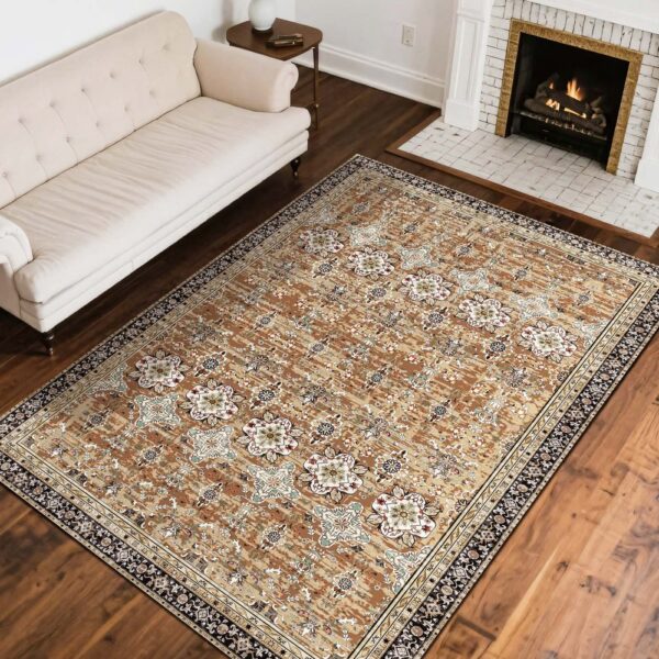 VEVOR Flächenteppich 2439x3048 mm Kurzflor, waschbarer Wohnzimmerteppich, rutschfester Teppich VEVOR Flächenteppich 2439x3048 mm Kurzflor, waschbarer Wohnzimmerteppich, rutschfester Teppich