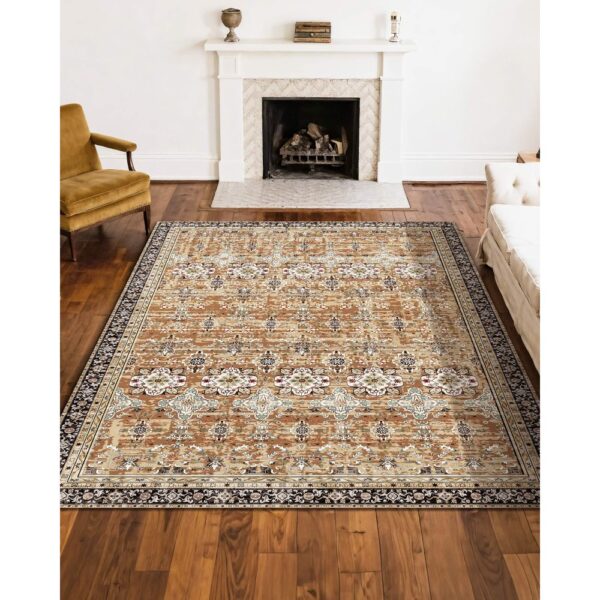 VEVOR Flächenteppich 2439x3048 mm Kurzflor, waschbarer Wohnzimmerteppich, rutschfester Teppich – Bild 2 VEVOR Flächenteppich 2439x3048 mm Kurzflor, waschbarer Wohnzimmerteppich, rutschfester Teppich – Bild 2