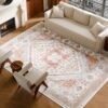 VEVOR Flächenteppich, 2743 x 3658 mm Kurzflor, waschbarer Teppich, rutschfester Wohnzimmerteppich VEVOR Flächenteppich, 2743 x 3658 mm Kurzflor, waschbarer Teppich, rutschfester Wohnzimmerteppich