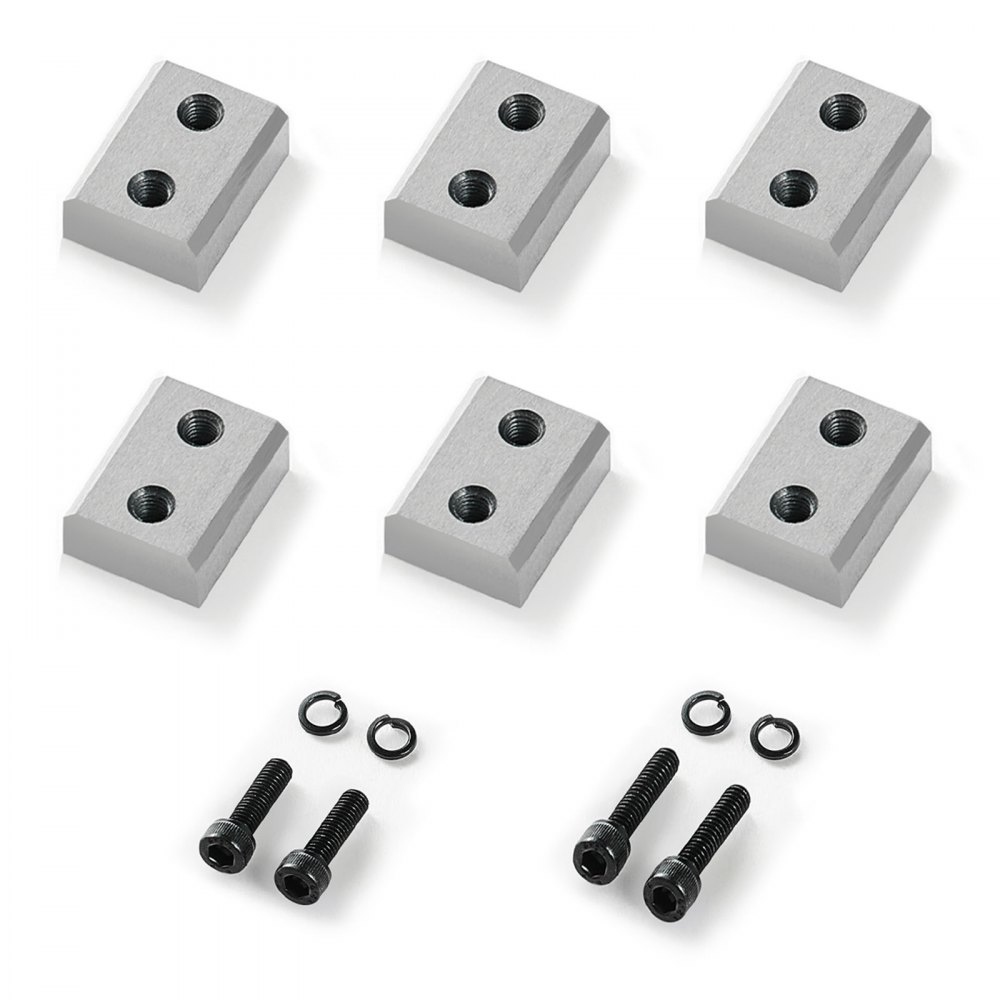 VEVOR Bewehrungsschneiderklingen, 6 Stk. Ersatzbackenklingen für 32 mm #10 elektrischen Bolzenschneider