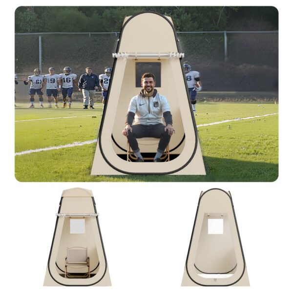 VEVOR Sportzelt, 1200 x 1200 x 1900 mm, Pop-up-Zelt für 1 Person, Campingunterstand für Veranstaltungen