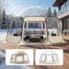 VEVOR Pop-up-Bubble-Zelt, 458 x 432 x 230 cm, transparentes Campingzelt, 540°-Panoramablick