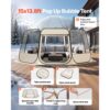 VEVOR Pop-up-Bubble-Zelt, 458 x 432 x 230 cm, transparentes Campingzelt, 540°-Panoramablick – Bild 2