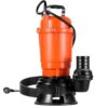 VEVOR 550W Tauchpumpe, 18000l/h, Gusseisen-Schmutzwasserpumpe mit 5,08cm Auslass