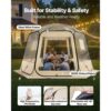 VEVOR Pop-up-Bubble-Zelt, 336x305x220 cm, transparentes Campingzelt, 540°-Panoramablick – Bild 3