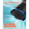VEVOR 690W Tauchpumpe, 17500L/h, PP-GF20 Schmutzwasserpumpe für Abwasser – Bild 3