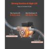 VEVOR Kraftstoff-Transferpumpe, 230 V AC, 60 l/min, 2 Schläuchen, 13,7 m Förderhöhe – Bild 3