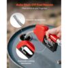 VEVOR Kraftstoff-Transferpumpe, 230 V AC, 60 l/min, 2 Schläuchen, 13,7 m Förderhöhe – Bild 4