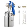 VEVOR Siphon-Lackierpistole, Spritzpistole mit hoher Zerstäubung, 1000-ccm-Farbsprüh-Set mit 1,8-mm-Düse