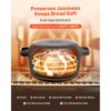 VEVOR Dutch Oven aus Gusseisen, 2 in 1 Schmortopf mit Bratpfannendeckel – Bild 5 VEVOR Dutch Oven aus Gusseisen, 2 in 1 Schmortopf mit Bratpfannendeckel – Bild 5