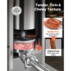 VEVOR manueller Wurstfüller 5 L vertikale Wurstfüllmaschine Fleischfüller mit 2 Geschwindigkeiten – Bild 3