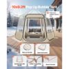 VEVOR Pop-up-Bubble-Zelt, 305 x 275 x 220 cm, transparentes Campingzelt, 540°-Panoramablick – Bild 2