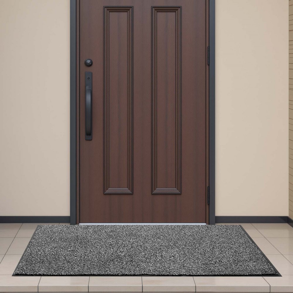 VEVOR Schmutzfangmatte, 1524x914 mm, Fußmatte für Innen & Außen, Sauberlaufmatte mit PVC-Rückseite